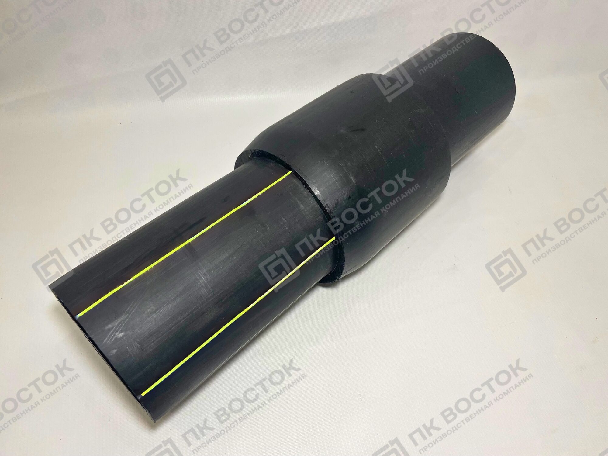 Неразъемное соединение полиэтилен-сталь 200-168 мм SDR 11 газ