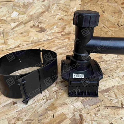 Седелка с фрезой Borfit 280х50 мм SDR 11 электросварная