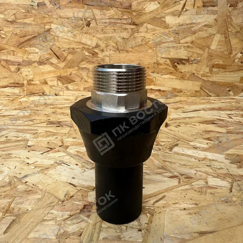 Переход ПЭ-Латунь 40х4*1/4" НР (с наружной резьбой)