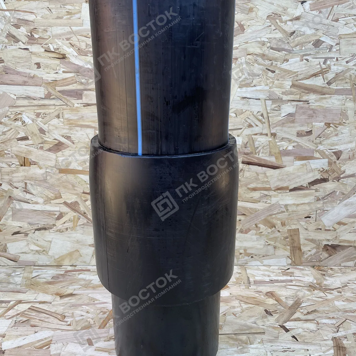 Неразъемное соединение полиэтилен-сталь (нспс) 140/133*4 мм SDR 17 вода