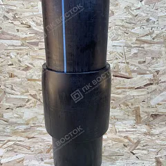Неразъемное соединение полиэтилен-сталь (нспс) 140/133*4 мм SDR 17 вода