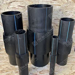 Неразъемное соединение полиэтилен-сталь (нспс) 75/76*3,5 мм SDR 11 вода