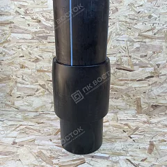 Неразъемное соединение полиэтилен-сталь (нспс) 110/108*4 мм SDR 17 вода